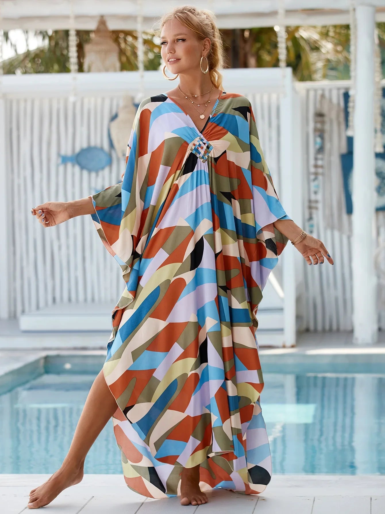 Silk dress "Sunday Picnic" – Soft & sophisticated