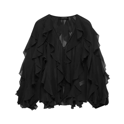 Sheer blouse "Sunday Picnic" – Fresh & feminine