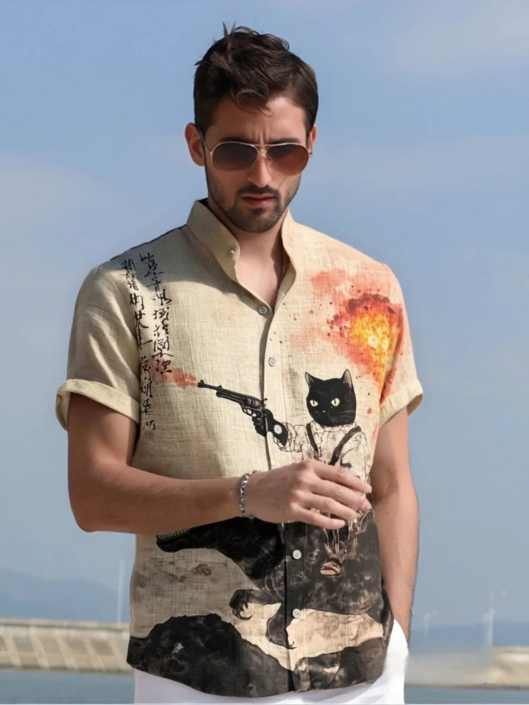 Cotton shirt "City Brunch" – Chic & casual