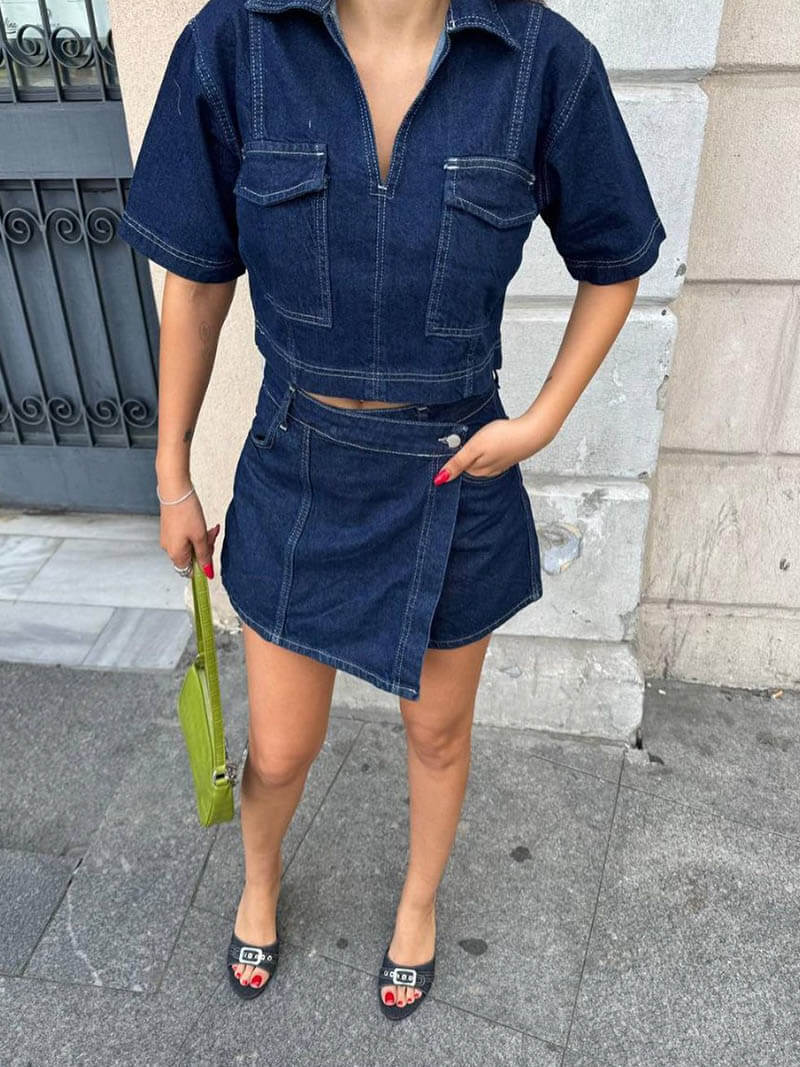 Denim set "Sunday Picnic" – Chic & casual