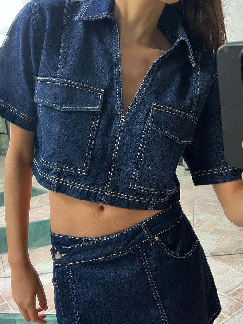 Denim set "Sunday Picnic" – Chic & casual
