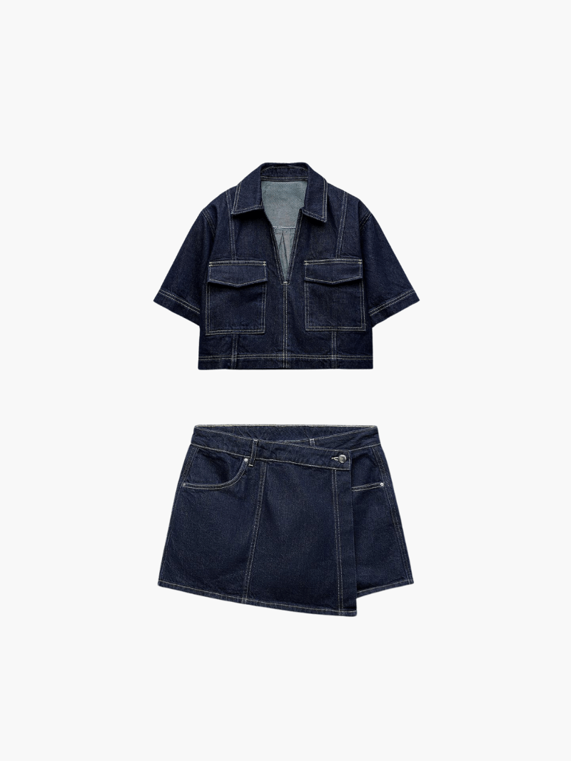 Denim set "Sunday Picnic" – Chic & casual