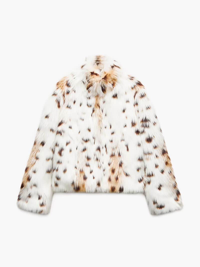 Faux fur jacket "Sunset Soirée" – Elegant & refined