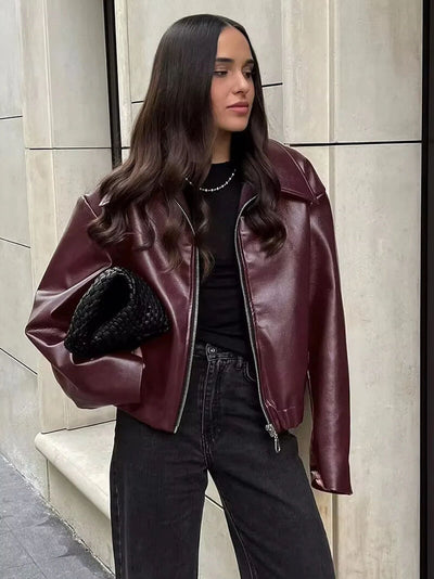 Zipper jacket "Weekend Getaway" – Chic & casual