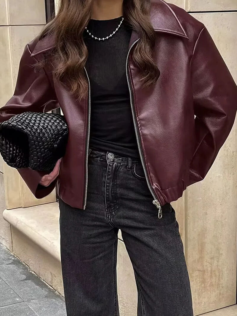 Zipper jacket "Weekend Getaway" – Chic & casual