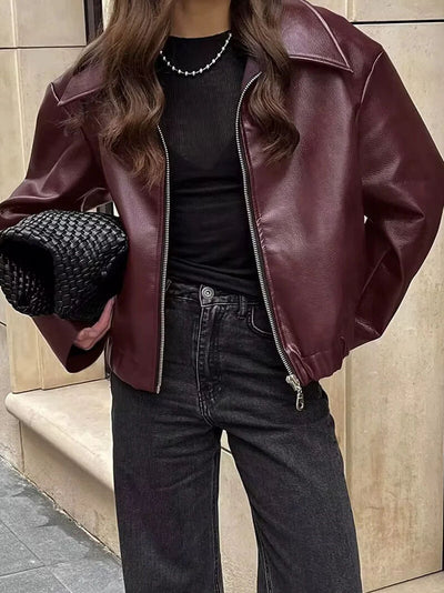 Zipper jacket "Weekend Getaway" – Chic & casual