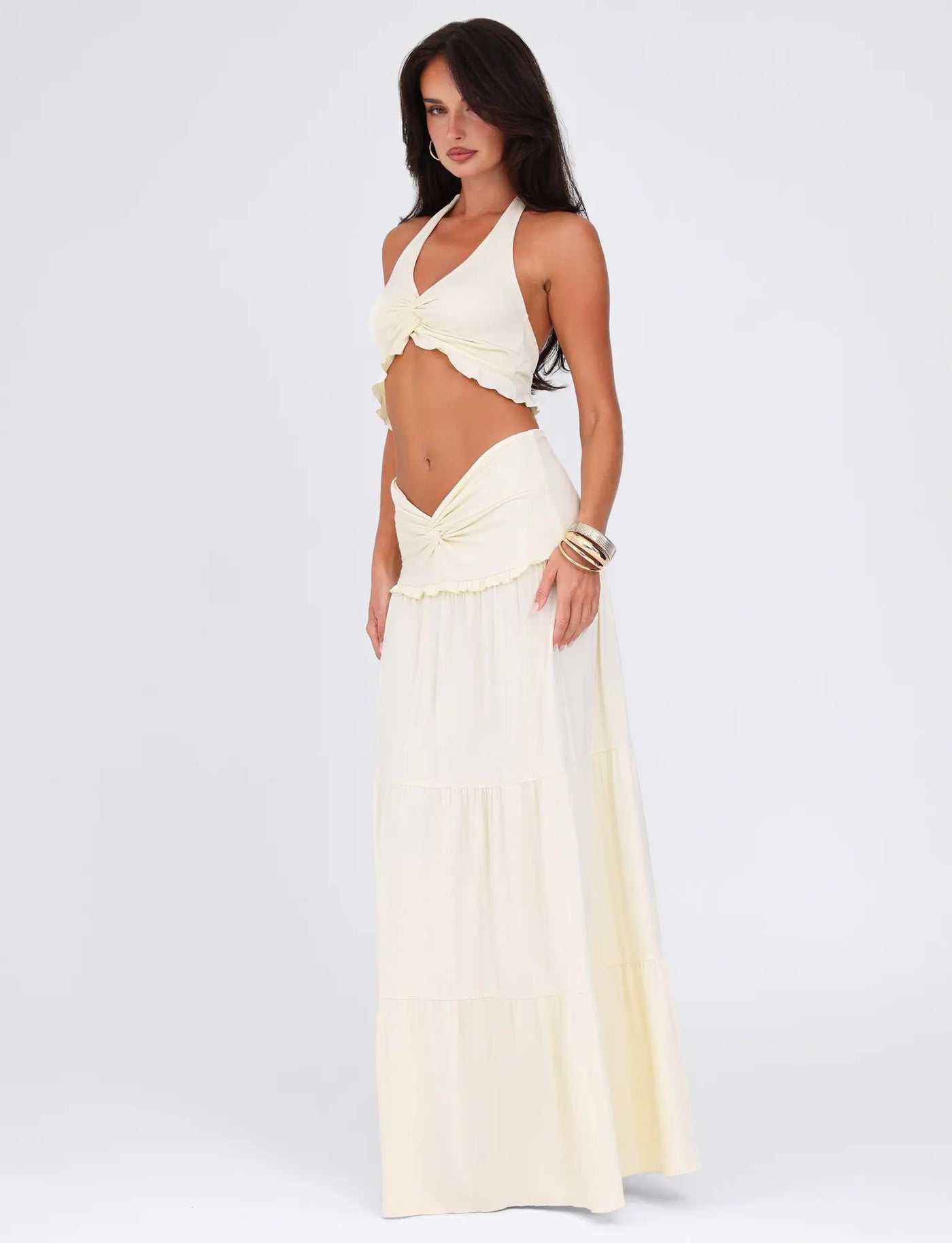 Cotton dress "Sunset Soirée" – Soft & sophisticated