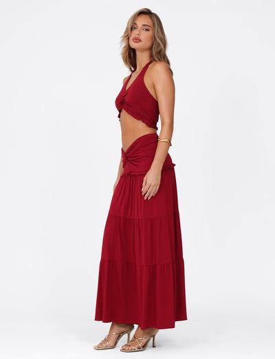Cotton dress "Sunset Soirée" – Soft & sophisticated