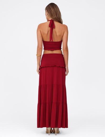 Cotton dress "Sunset Soirée" – Soft & sophisticated