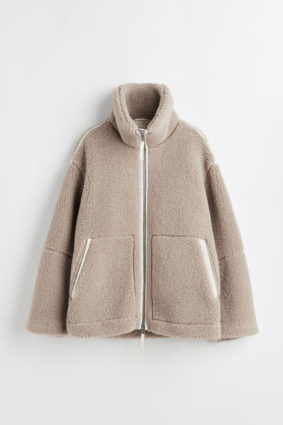 Cozy fleece jacket "Lazy Sunday" – Soft & sophisticated