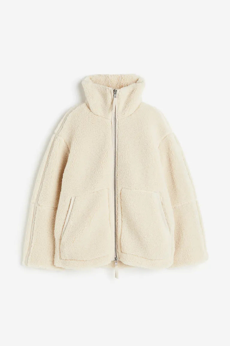 Cozy fleece jacket "Lazy Sunday" – Soft & sophisticated