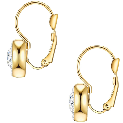 Evelyn - Vintage Opal Gold Earrings