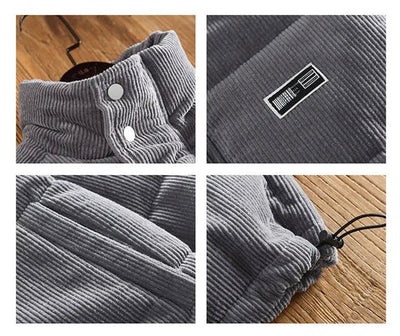 Corduroy bomber jacket "Weekend Getaway" – Chic & casual