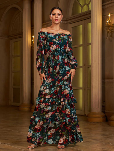 Chiffon dress "Garden Party" – Fresh & feminine