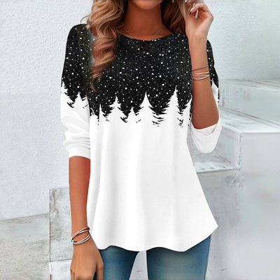 Cotton t-shirt "Lazy Sunday" – Chic & casual