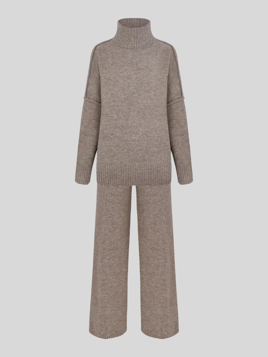 Knitted set "Lazy Sunday" – Soft & sophisticated
