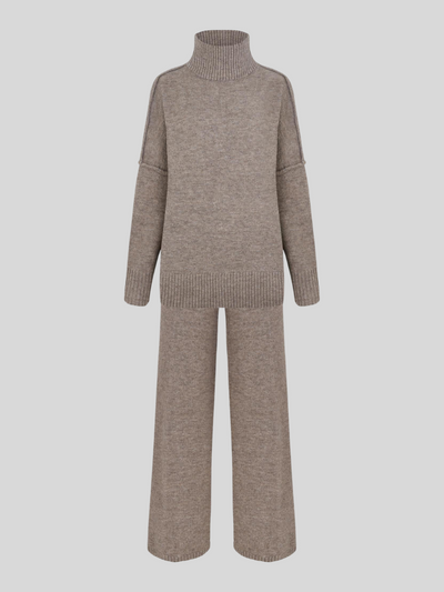 Knitted set "Lazy Sunday" – Soft & sophisticated