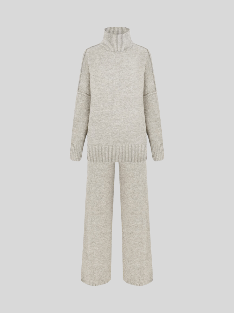 Knitted set "Lazy Sunday" – Soft & sophisticated