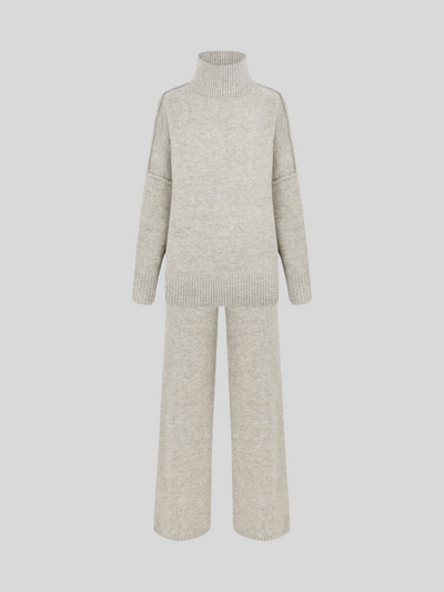 Knitted set "Lazy Sunday" – Soft & sophisticated