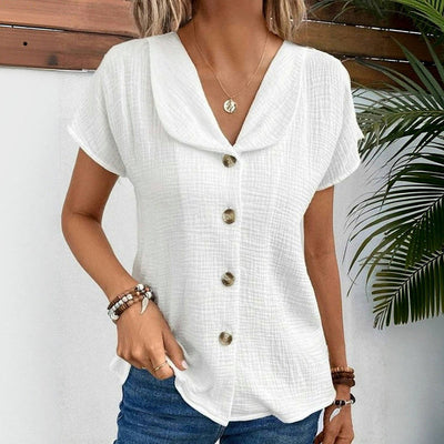 Silk blouse "Market Stroll" – Fresh & feminine