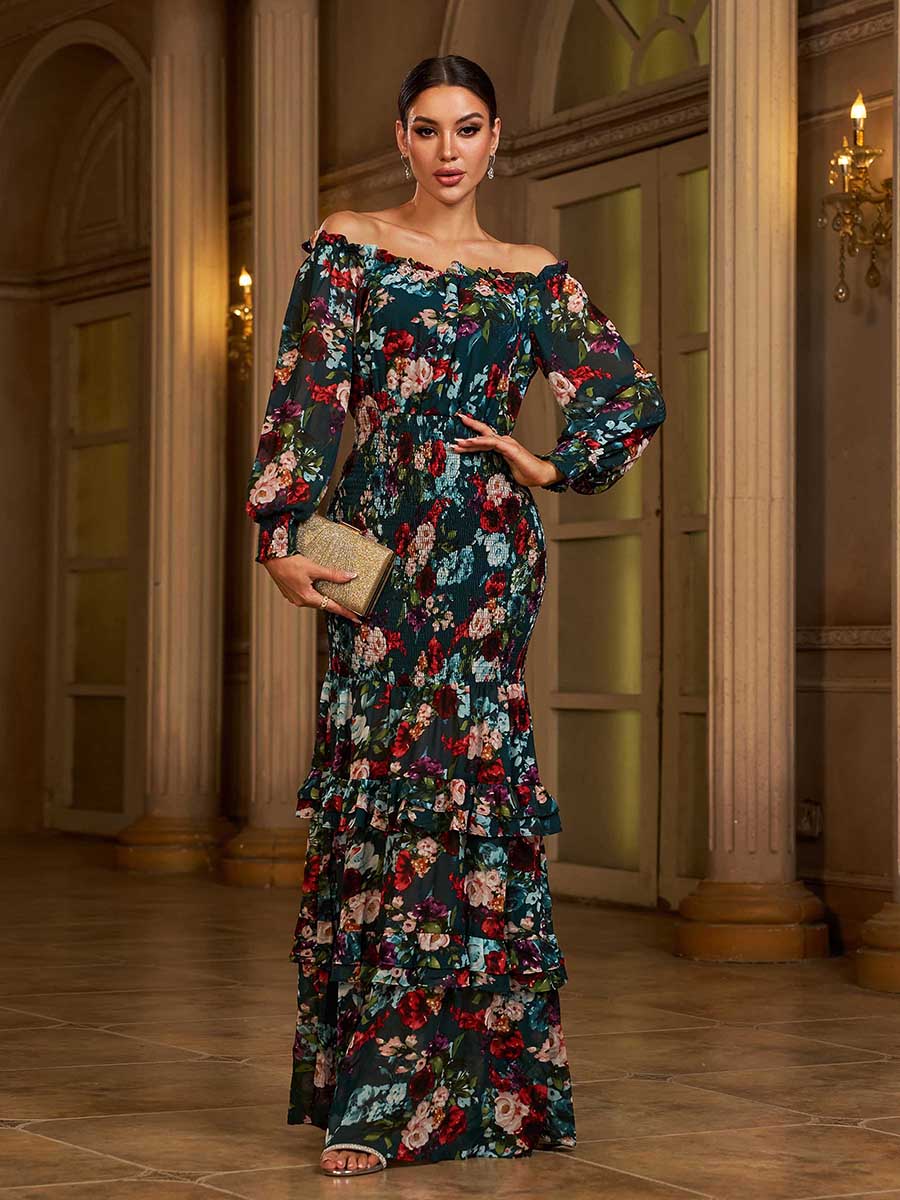 Chiffon dress "Garden Party" – Fresh & feminine