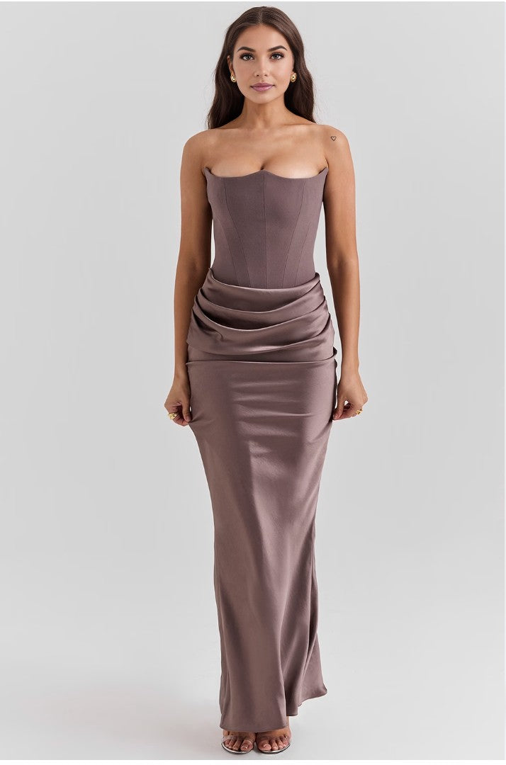 Silk dress "Garden Party" – Timeless & chic