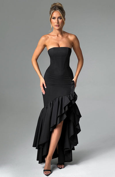 Silk dress "Garden Party" – Elegant & refined