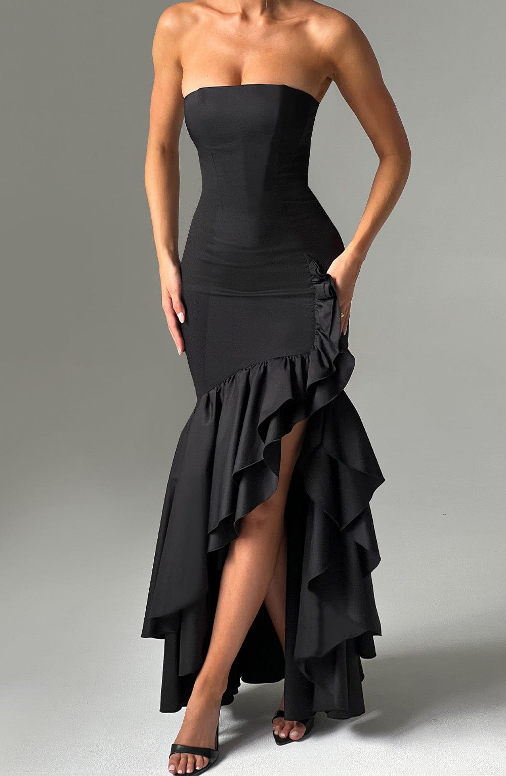 Silk dress "Garden Party" – Elegant & refined