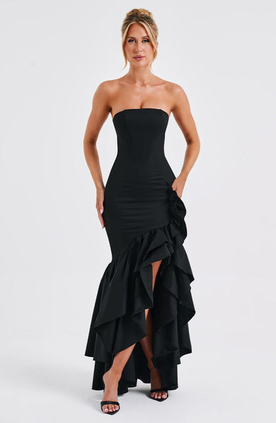 Silk dress "Garden Party" – Elegant & refined