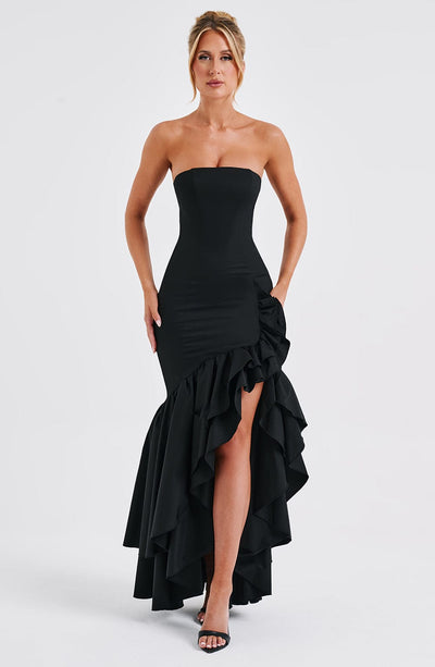 Silk dress "Garden Party" – Elegant & refined
