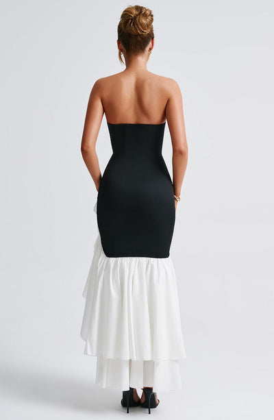 Silk dress "Garden Party" – Elegant & refined