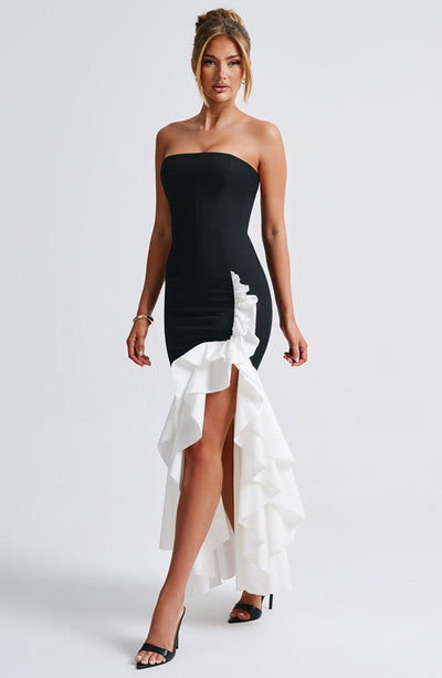 Silk dress "Garden Party" – Elegant & refined