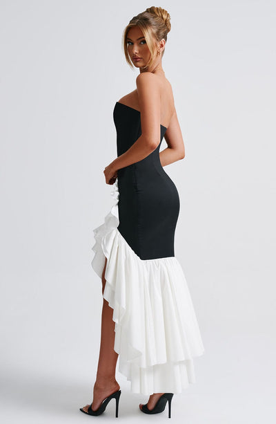 Silk dress "Garden Party" – Elegant & refined