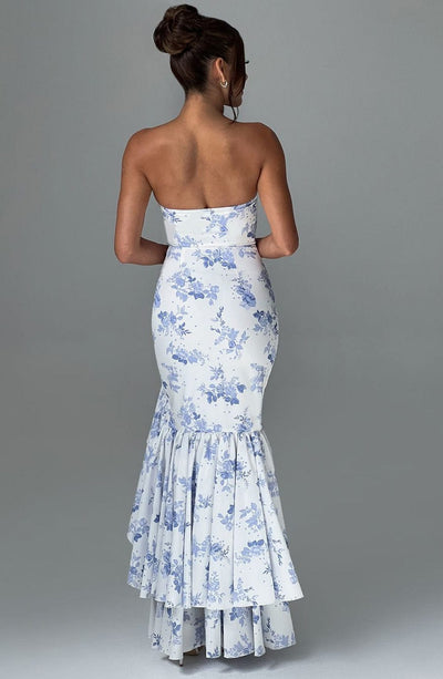 Silk dress "Garden Party" – Elegant & refined