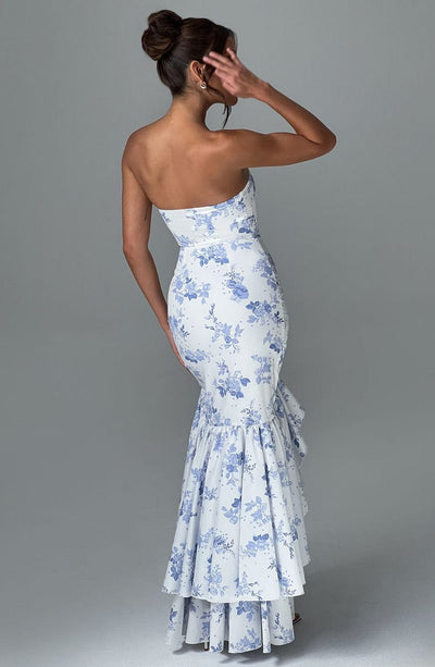 Silk dress "Garden Party" – Elegant & refined