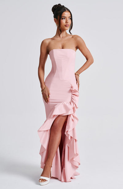 Silk dress "Garden Party" – Elegant & refined