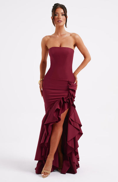Silk dress "Garden Party" – Elegant & refined