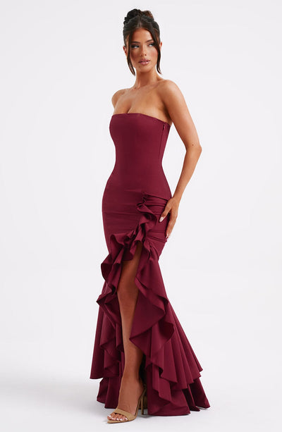 Silk dress "Garden Party" – Elegant & refined