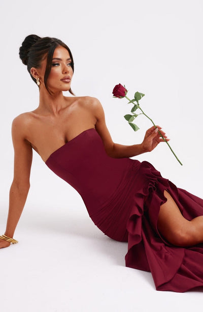 Silk dress "Garden Party" – Elegant & refined