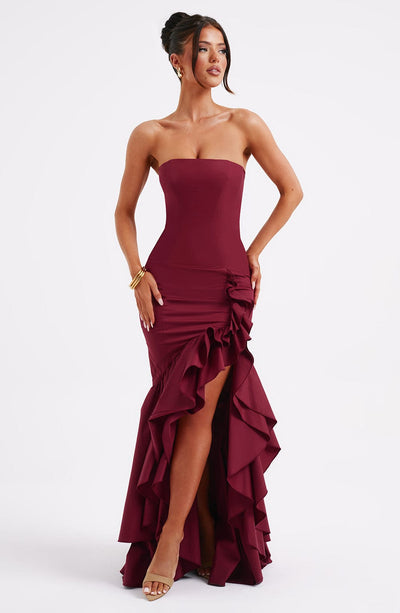 Silk dress "Garden Party" – Elegant & refined