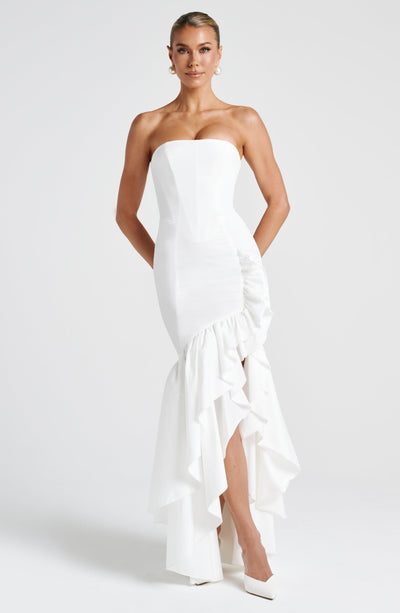 Silk dress "Garden Party" – Elegant & refined