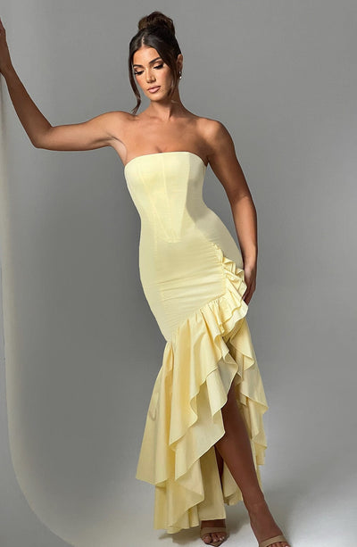 Silk dress "Garden Party" – Elegant & refined