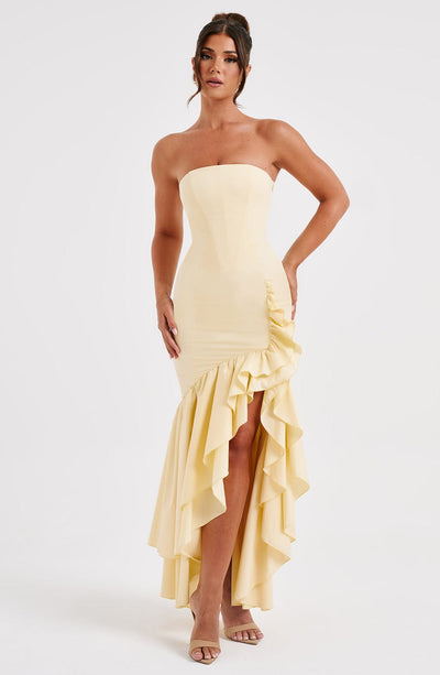 Silk dress "Garden Party" – Elegant & refined