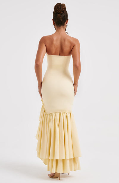 Silk dress "Garden Party" – Elegant & refined