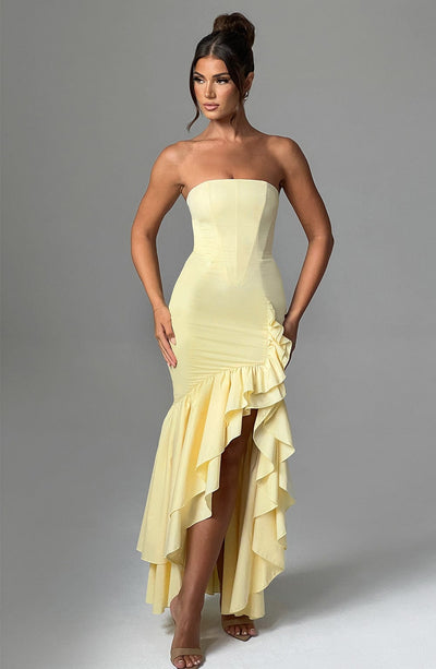 Silk dress "Garden Party" – Elegant & refined
