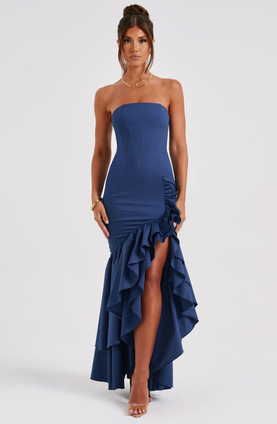 Silk dress "Garden Party" – Elegant & refined