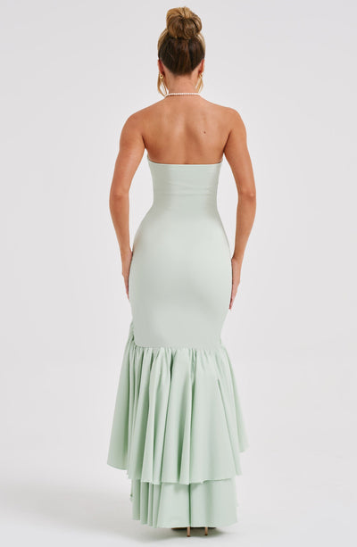 Silk dress "Garden Party" – Elegant & refined