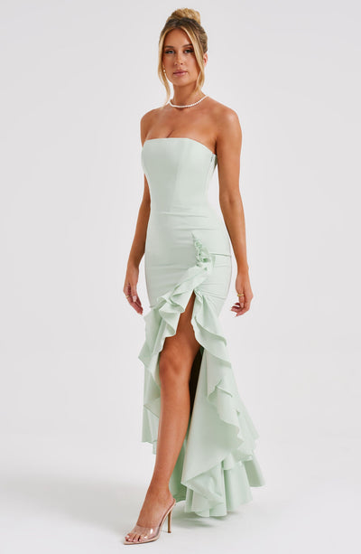 Silk dress "Garden Party" – Elegant & refined