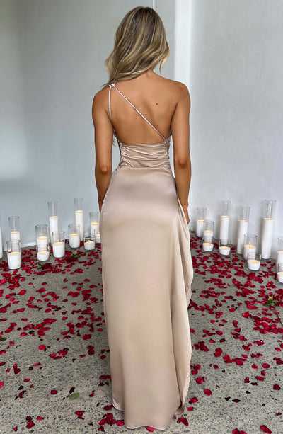 Silk maxi dress "Garden Party" – Elegant & refined
