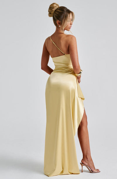 Silk maxi dress "Garden Party" – Elegant & refined